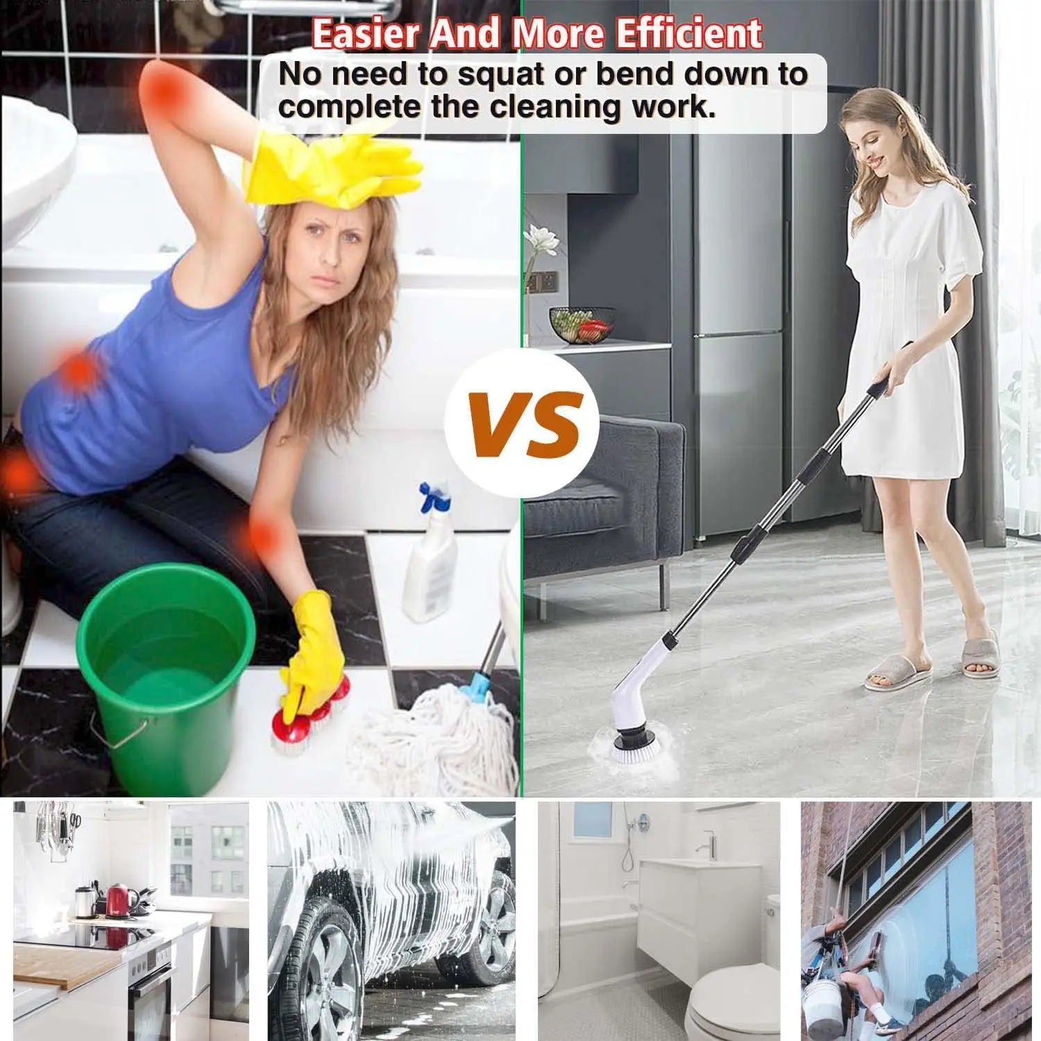 PowerSpin Brush Scrubber