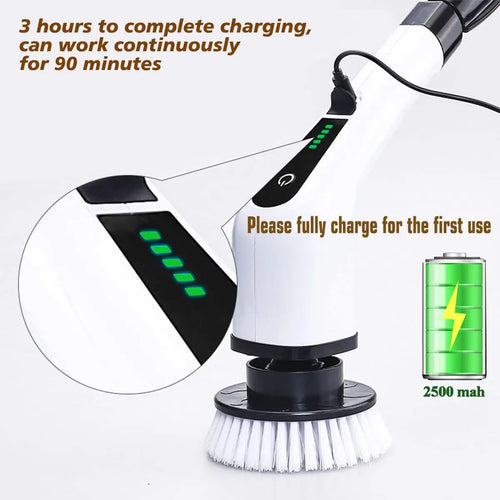 PowerSpin Brush Scrubber